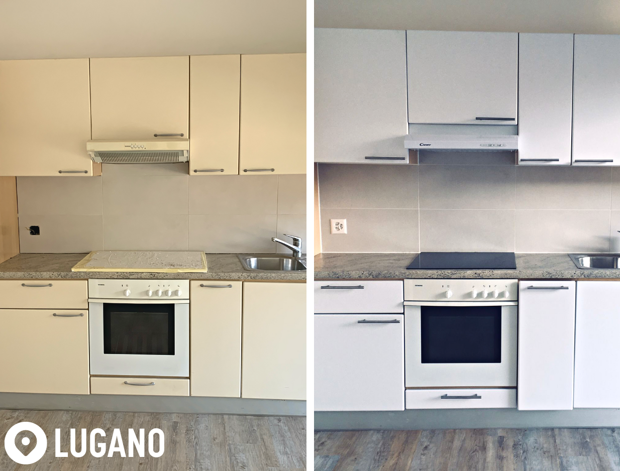 restyling cucina Lugano