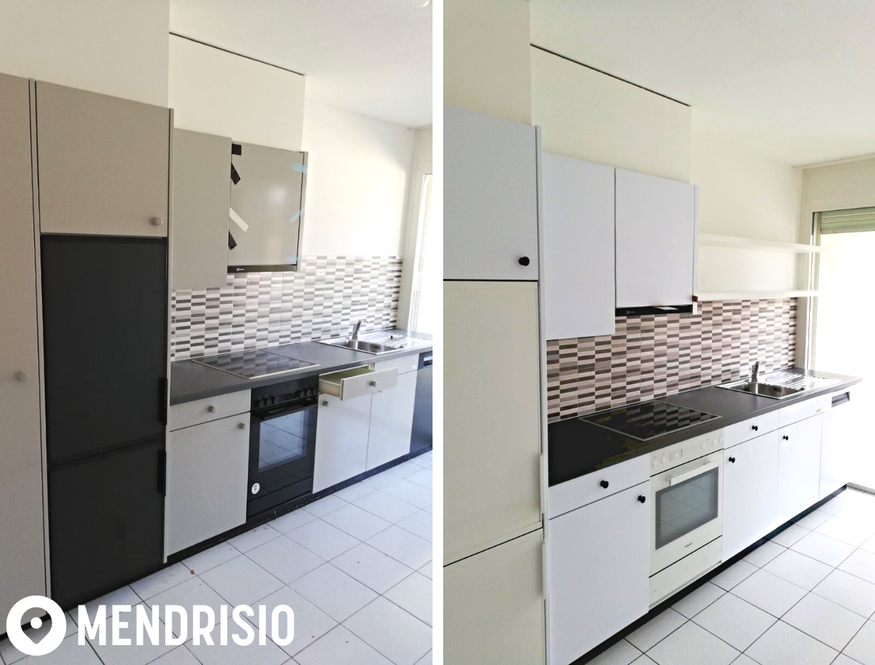 restyling cucina mendrisio con pellicole adesive