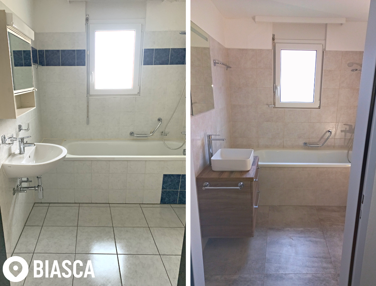 ristrutturazione bagno Biasca